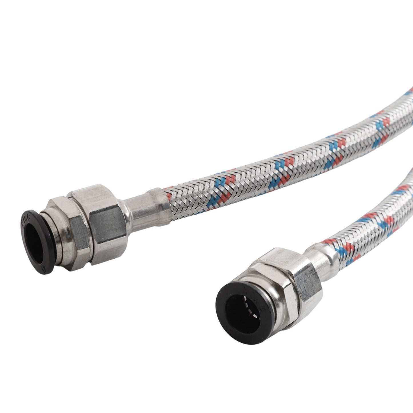 Shower Mixer Tap with 800mm Stainless Steel Tails for Motorhomes and Campervans