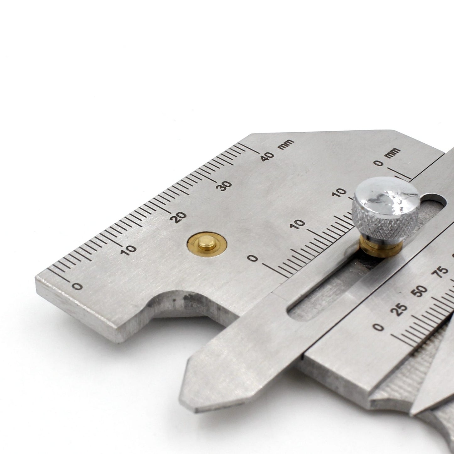 1pcs HJC-40 Welding Seam gauge Bead Gage Weld pit test ulnar inspection ruler