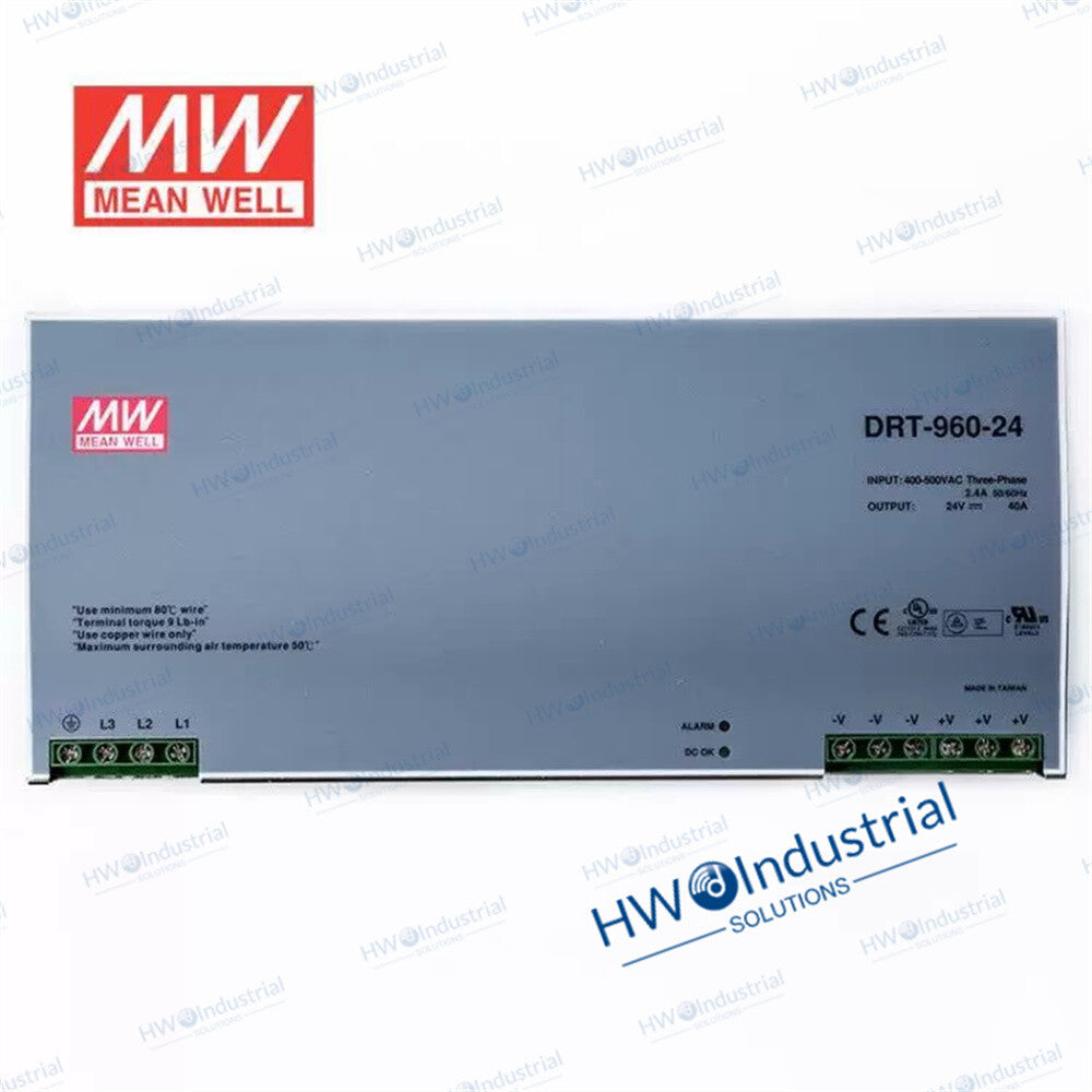 1/piece DRT-960-24 24V 40A MEAN WELL Rail Type Switching Power Supply