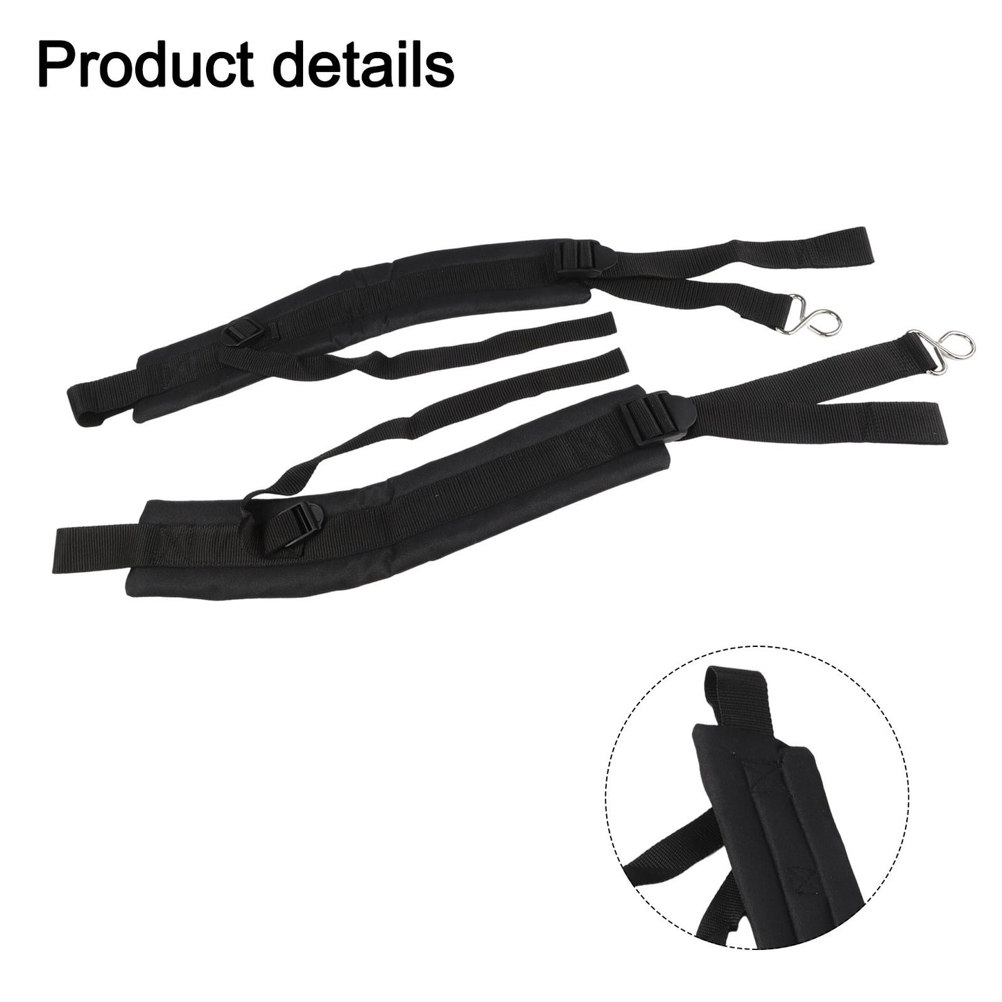 Shoulder Straps for Backpack Blower Ergonomically Designed for Long Term Use