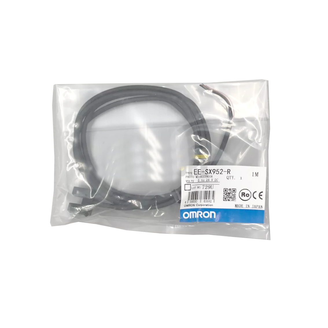 1X Omron Unit EE-SX952-W EE-SX952-R EE-SX952P-W EE-SX952P-R PLC Module