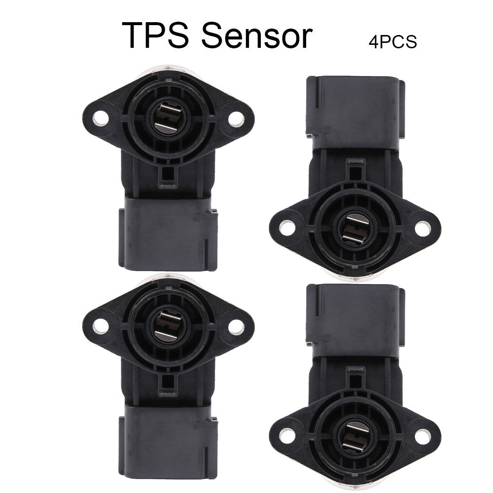 ECCPP 4 Set  Throttle Position Sensor For Ford Mustang 4.0L 4.6L 2007-2009