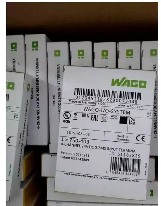 1PCS  Wago 750-403 PLC Module 750-403
