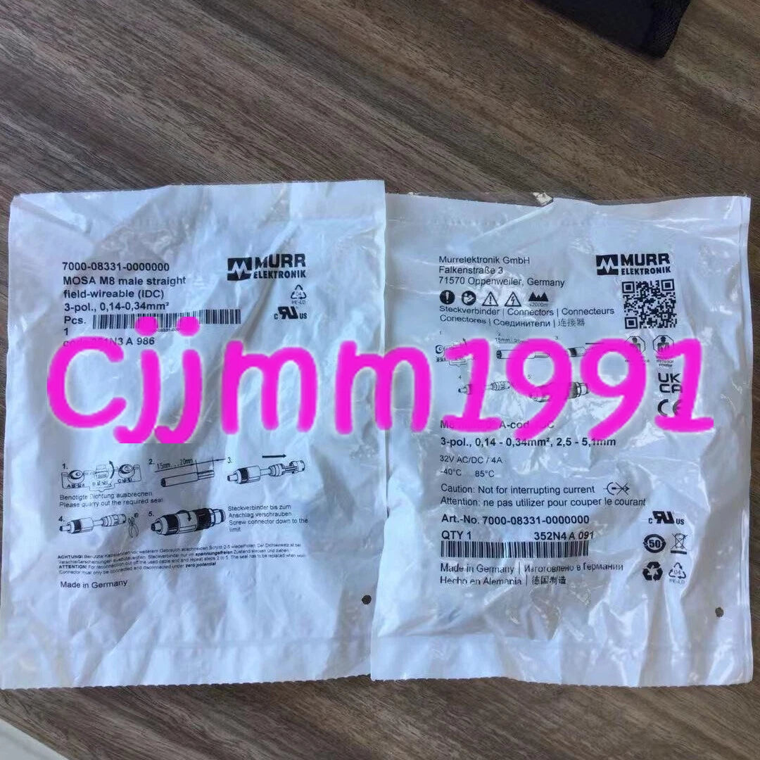1PC MURR adapter 7000-08331-0000000 #P
