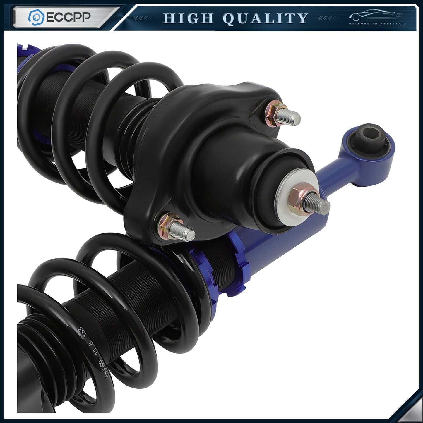 ECCPP Coilovers For 2002-2006 Mitsubishi Lancer Suspension Set Adj.Height Shocks