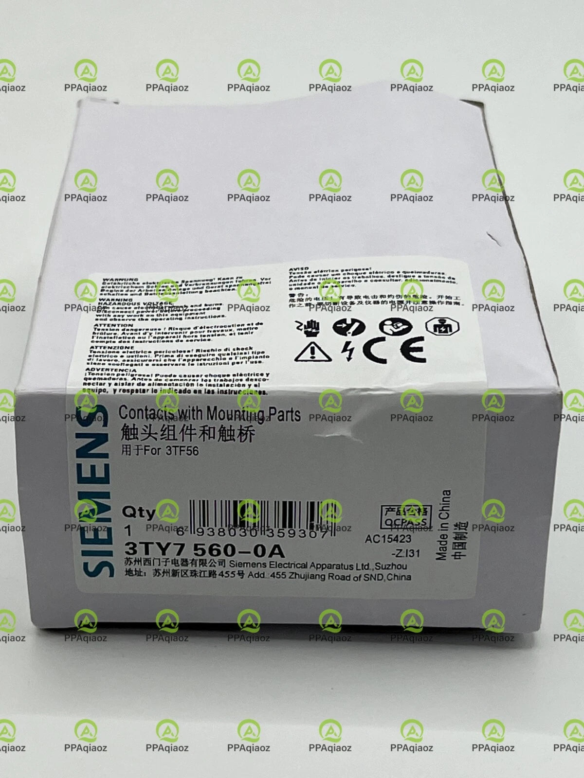 1Set for 3TF56 contactor 3TY7560-OA   3 poles Contact kits 3TY7560-0A/da #P