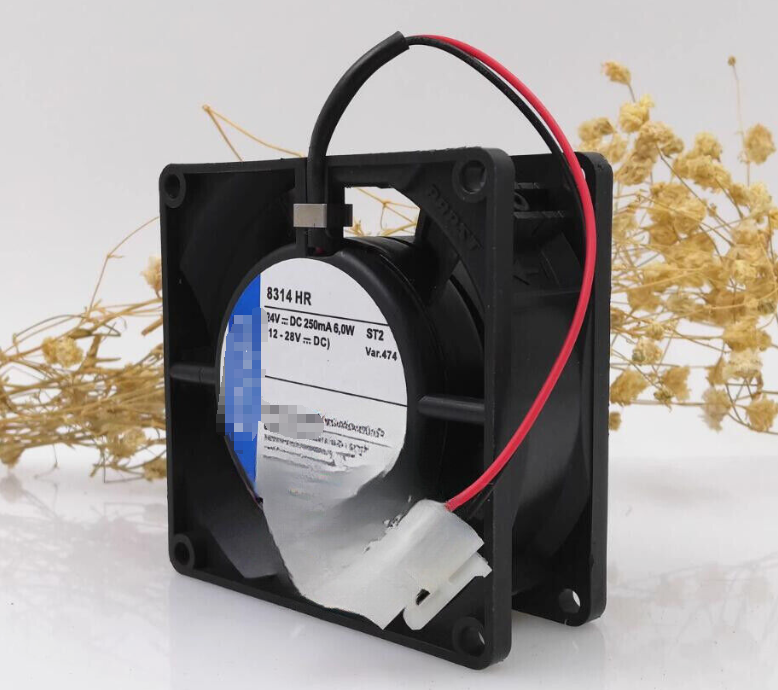 8314HR 24V 250MA 6.0W80*80*32 FAN 2PIN   Free Shipping
