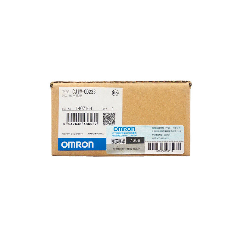 1pcs OMRON Automation PLC Module CJ1W-OD233 Unit