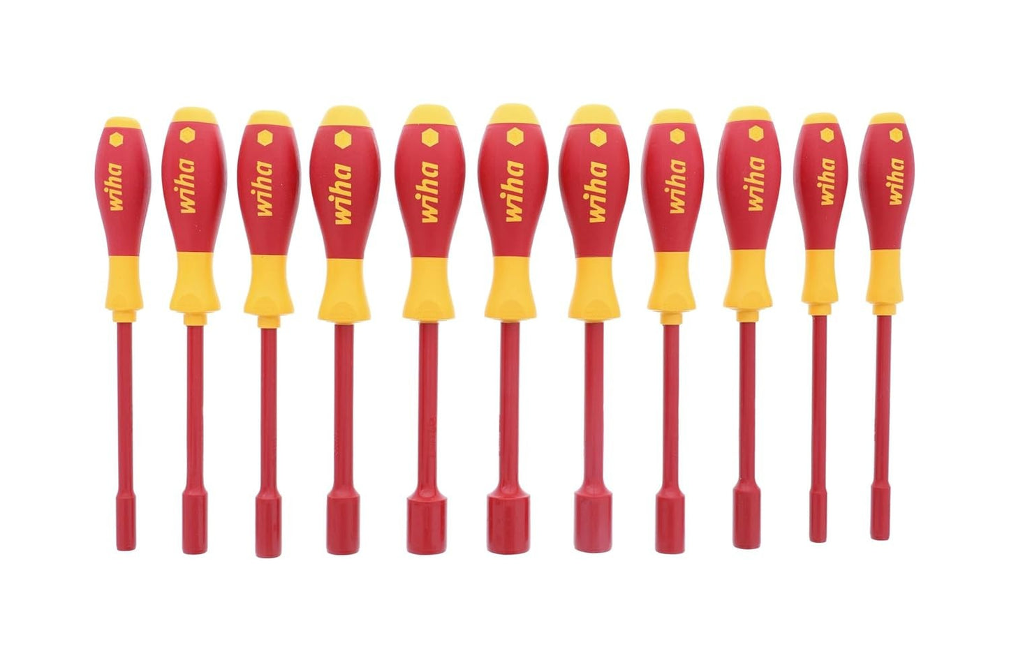 32296 11-Piece Insulated Nut Driver Set, 1000-Volt, Inch Sizes