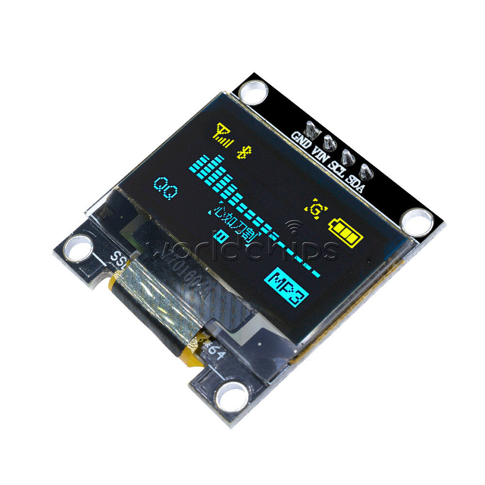 5PCS 3-5V 0.96" Inch  128X64 OLED LCD Display I2C IIC Serial Module for Arduino