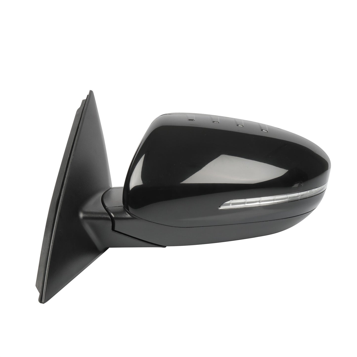 Power Mirror For 11-13 KIA OPTIMA K5/OPTIMA HYBRID LH Side Black Foldaway