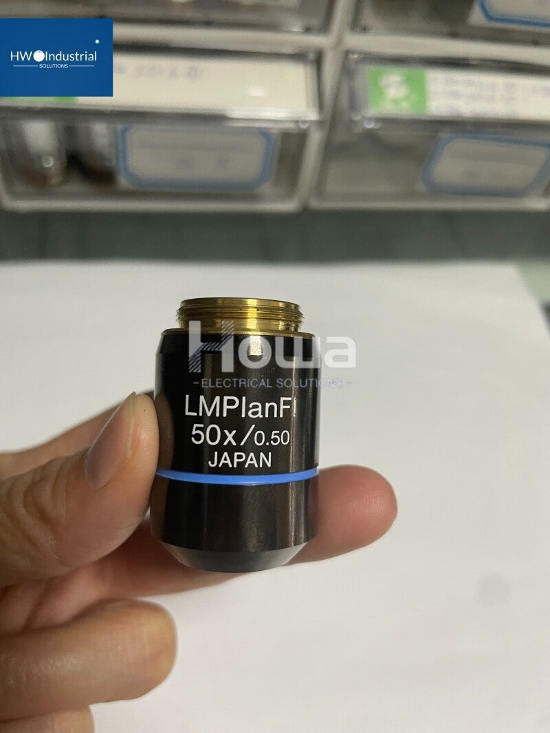 1PC OLYMPUS Long Term Microscope Objective LMPlanFl 50X/0.50