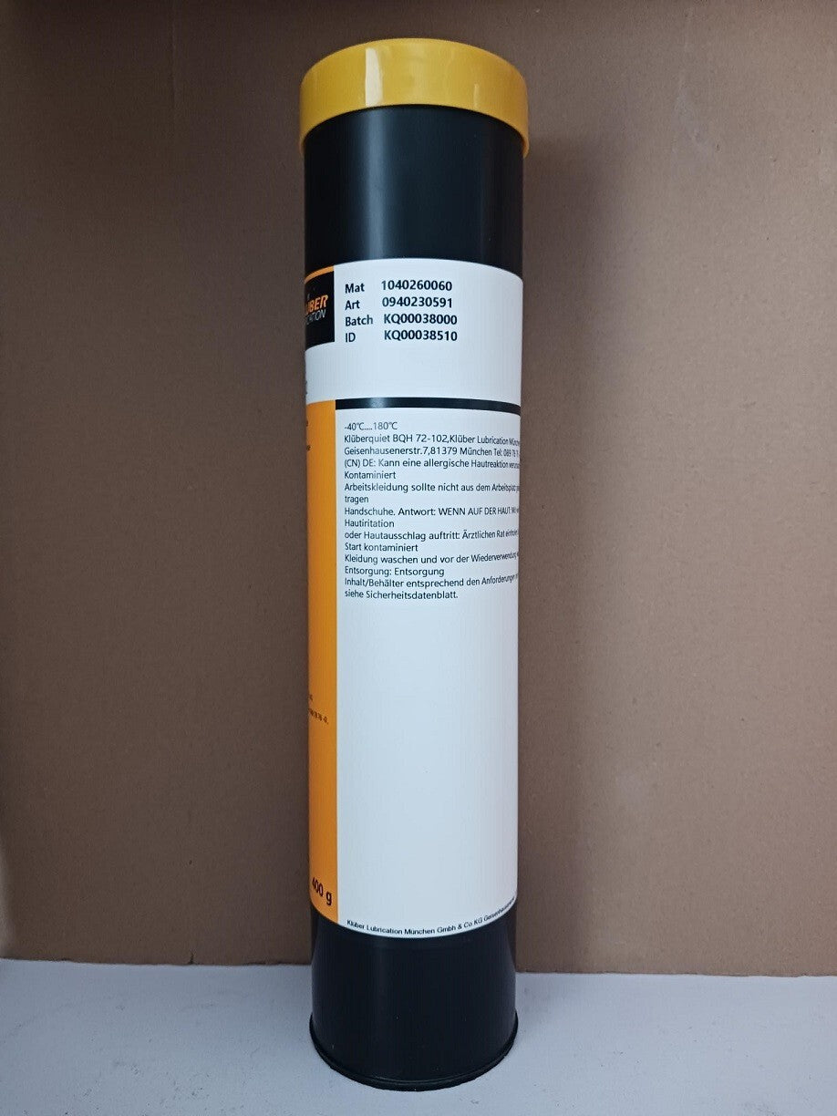KLUBER Lubrication Kluberquiet BQH 72-102 Grease 400g (14.1 OZ)  free ship