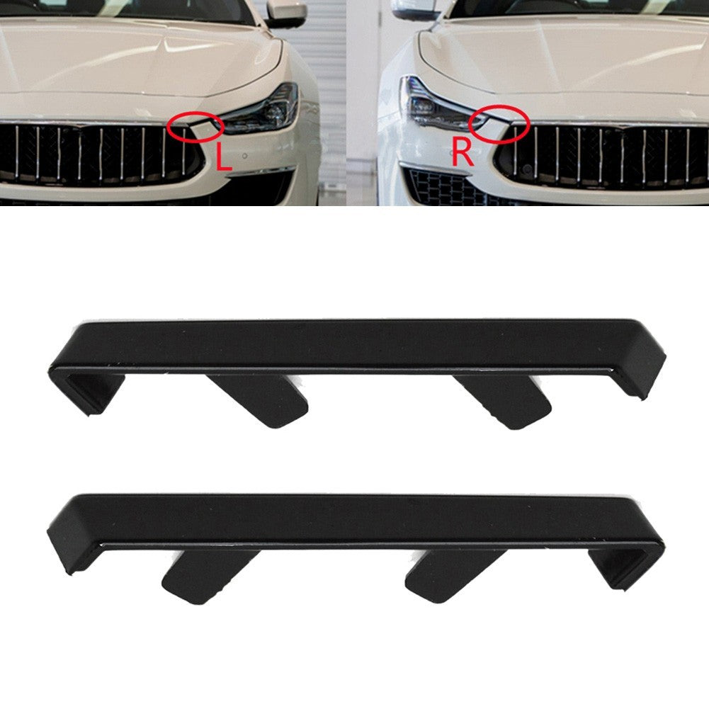 1 Pair Panels Trim Front Bumper Panels Trim For Maserati For Ghibli 2014-2017