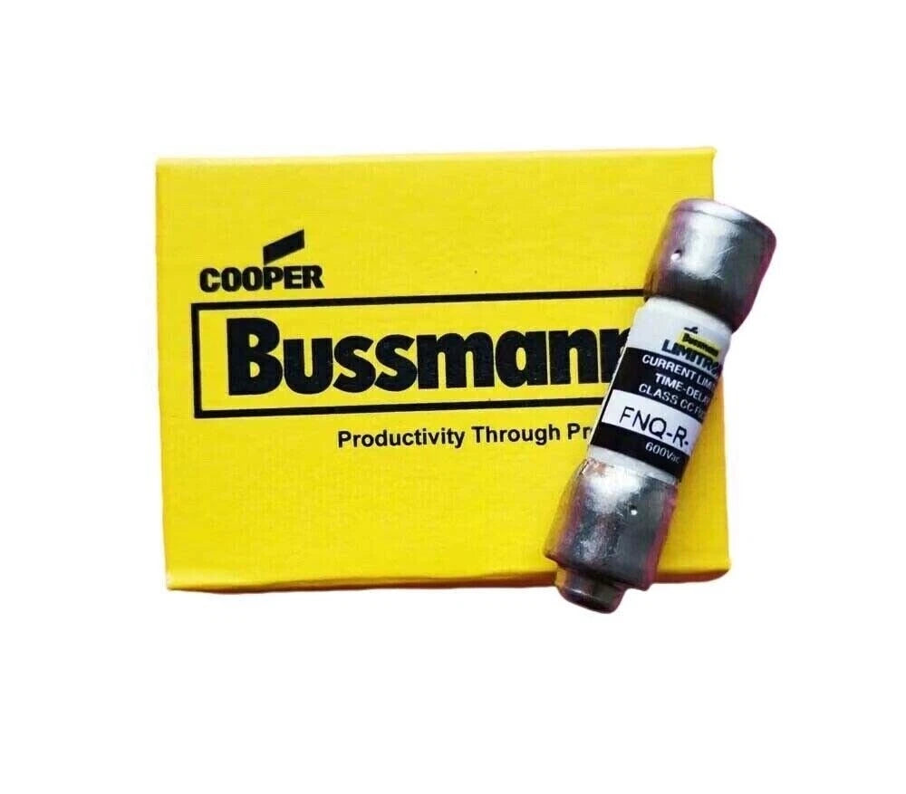 10pcs/box  Bussmann FNQ-R-25 Class CC 25 Amp Fuses 600 Volt Tron #P