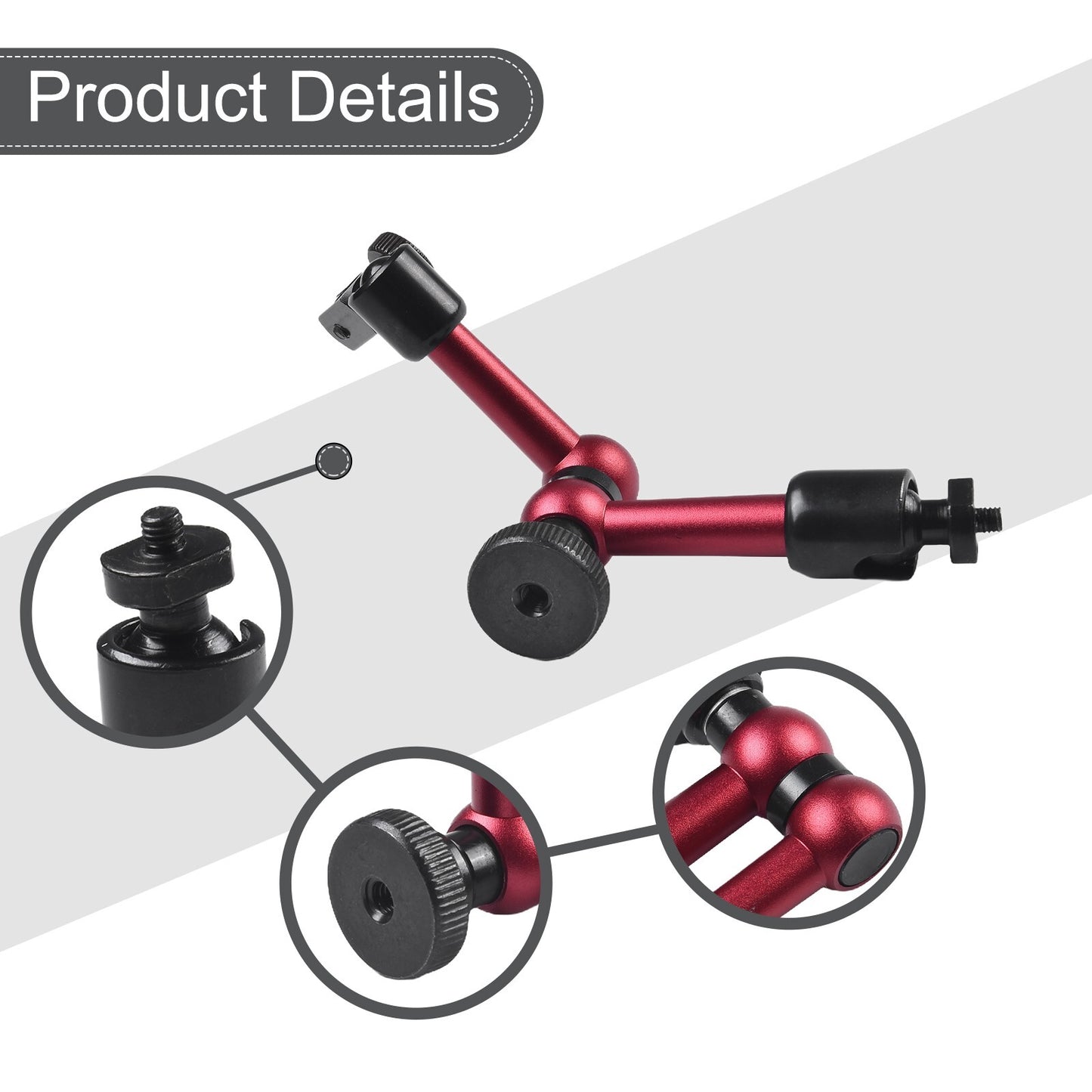 1Pcs  for DIAL Test Indicator Gauge Magnetic-Flexible Base Holder Stand