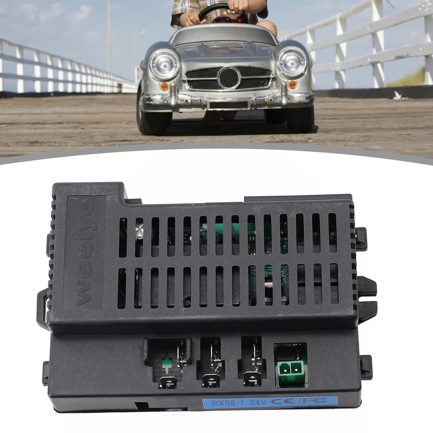 Weelye RX98 24V Control Box Bringing More Fun to Your Kids' Electric Cars