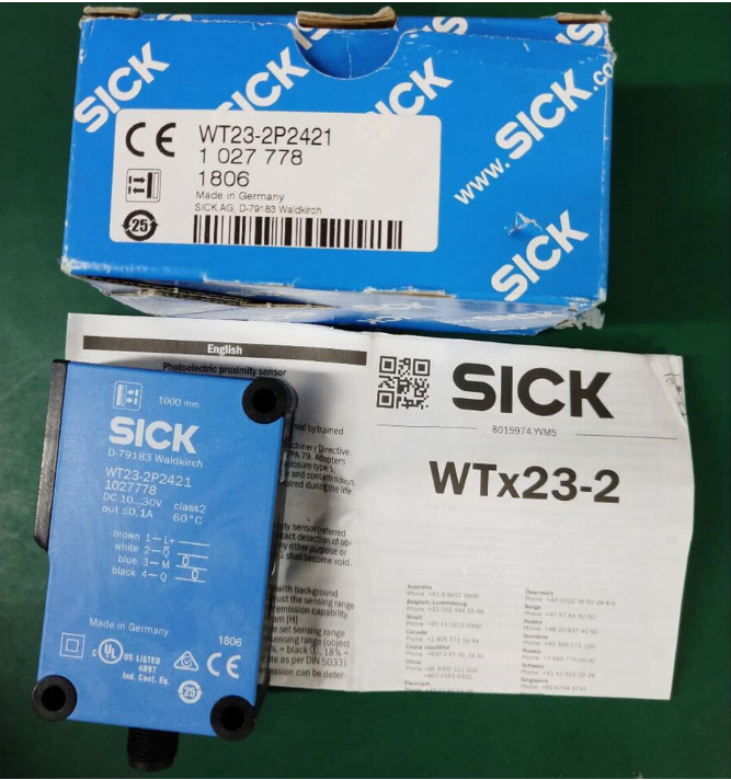 1PC   SICK Photoelectric Sensor WT23-2P2421  1027778