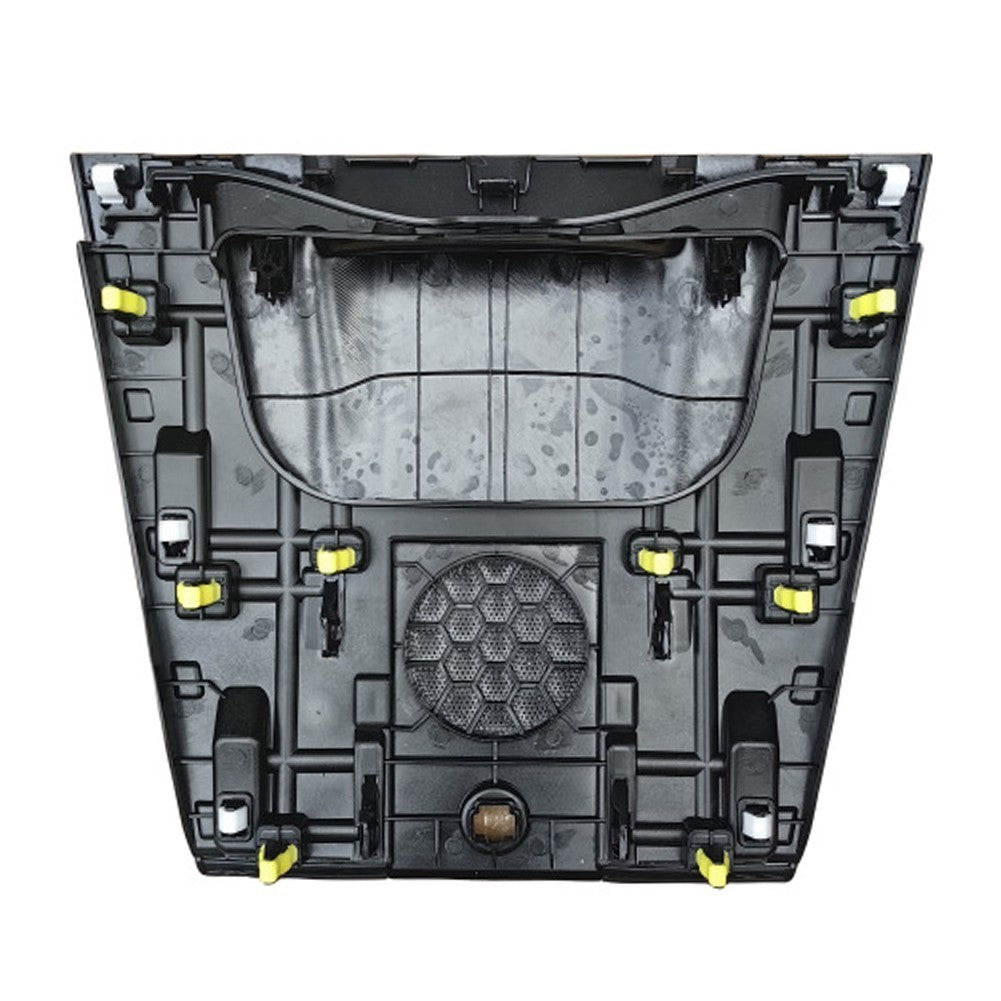 Black ABS Car Dash Air Vent Clock Bezel Plate for Toyota For Camry 2012 2017