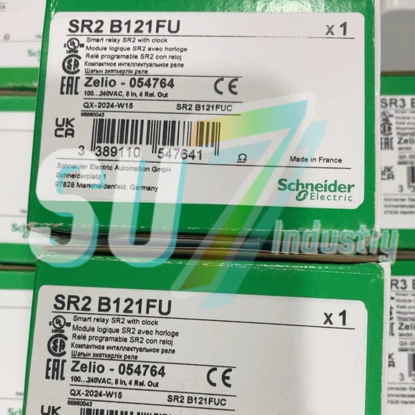 Schneider SR2B121FU Logic controller relay# 1pcs    In Box