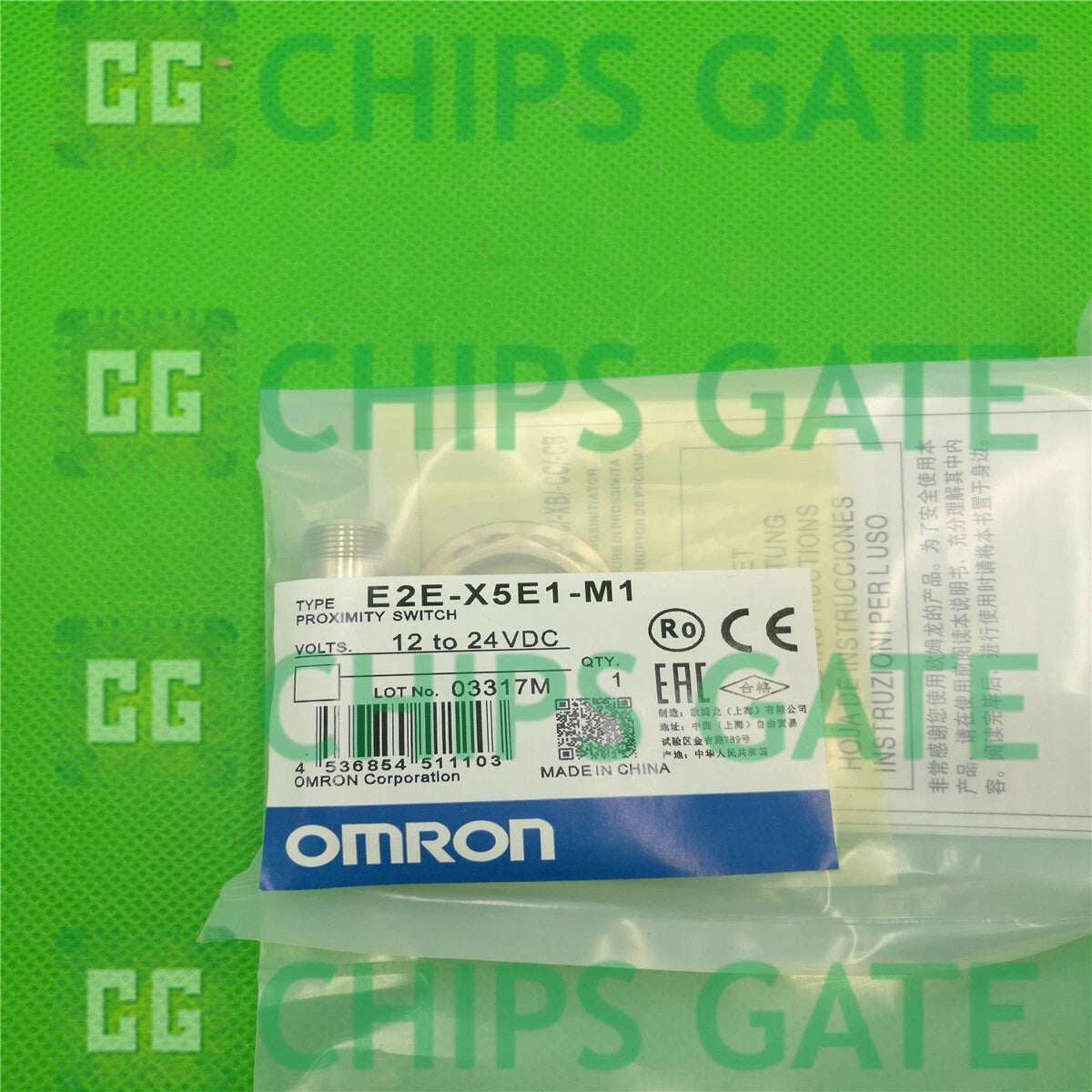 1PCS   Omron E2E-X5E1-M1 Fast Ship #P