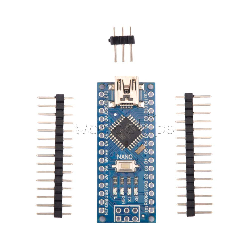 10PCS Nano V3.0 Mini USB ATmega328P-AU DC 5V 16MHz CH340G Driver For Arduino