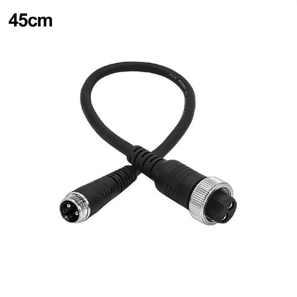 800MJ Electric Reel Cable Black And Silver Color Pure Copper Wire Core