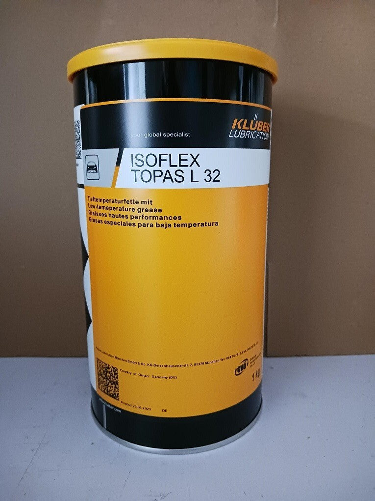 KLUBER Lubrication ISOFLEX TOPAS L 32 Grease 1Kg (2.2 LB)   free ship