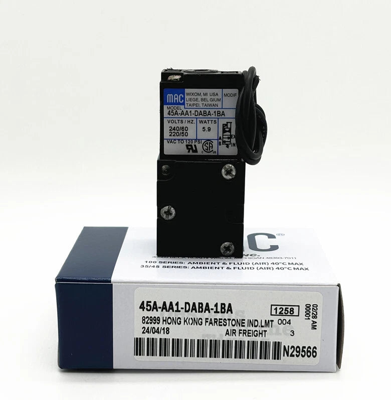 1pcs MAC solenoid valve 45A-AA1-DABA-1BA #P
