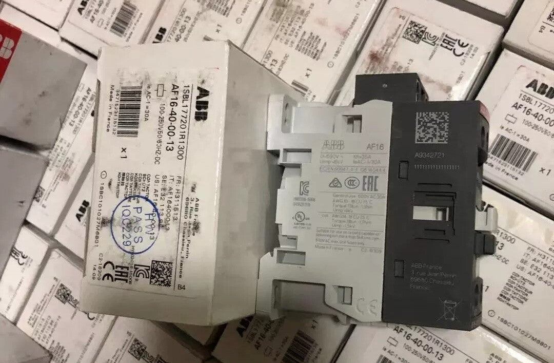 1/pc  ABB Contactor AF16-30-01-13 AF16-40-00-13 coil voltage 100-250V