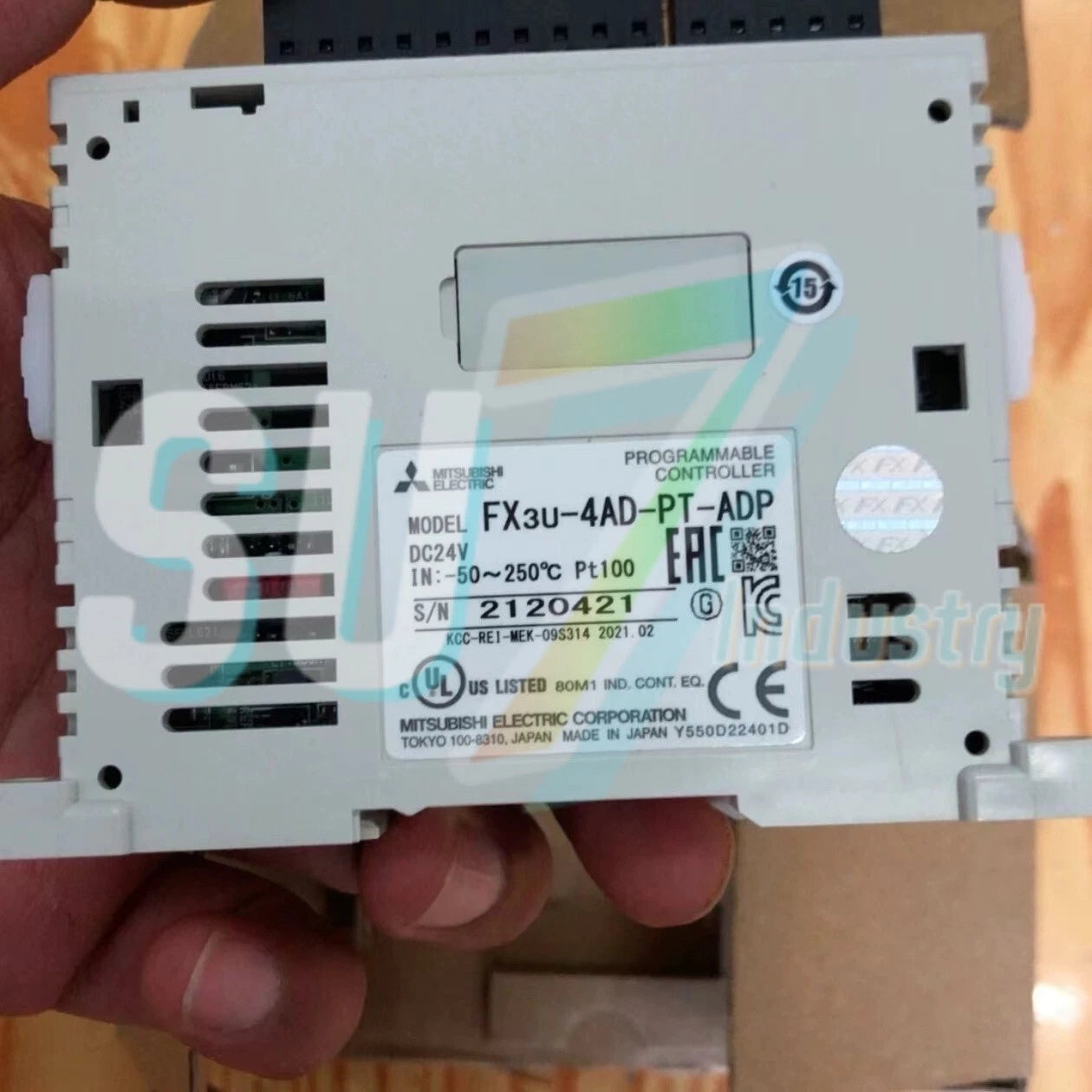 Mitsubishi FX3U-4AD-PT-ADP PLC Module# 1pcs    In Box