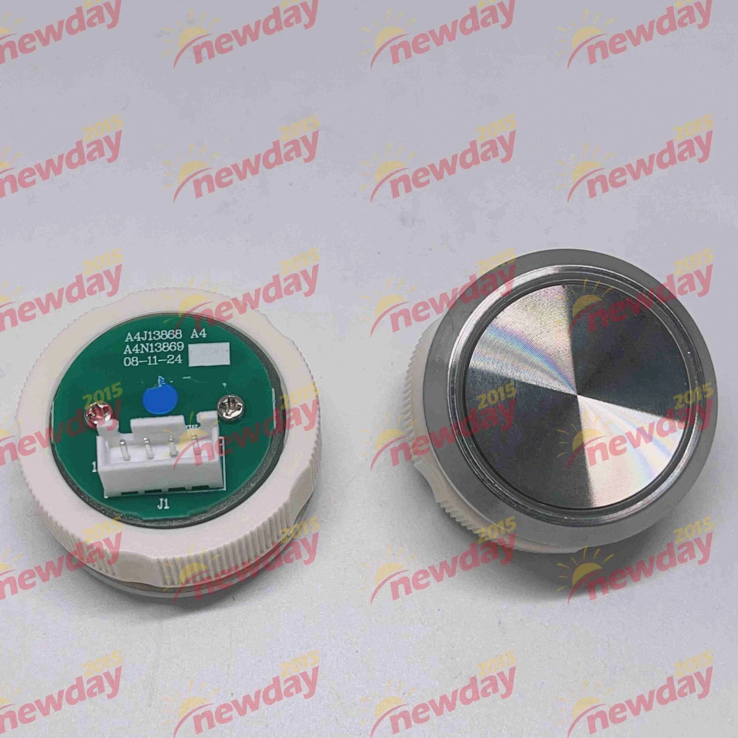 2PCS/lot  OEM Elevator Push Button A4J13868 A4 A4N13869 Blue Light  DC24V