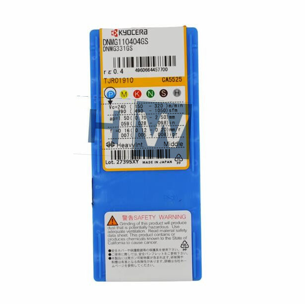 BOx/ 10PCS Kyocera Diamond CNC Blade DNMG110404GS CA5525