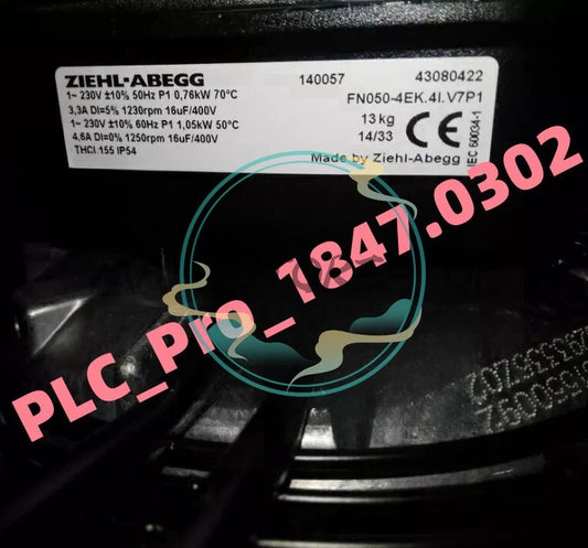 FN050-4EK.4I.V7P1 1PCS   Ziehl-Abegg FN050-4EK.4I.V7P1 fan Fast ship