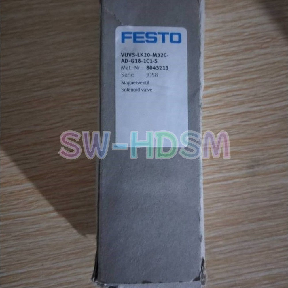 1PCS   Festo Solenoid Valve VUVS-LK20-M32C-AD-G18-1C1-S Freight Free