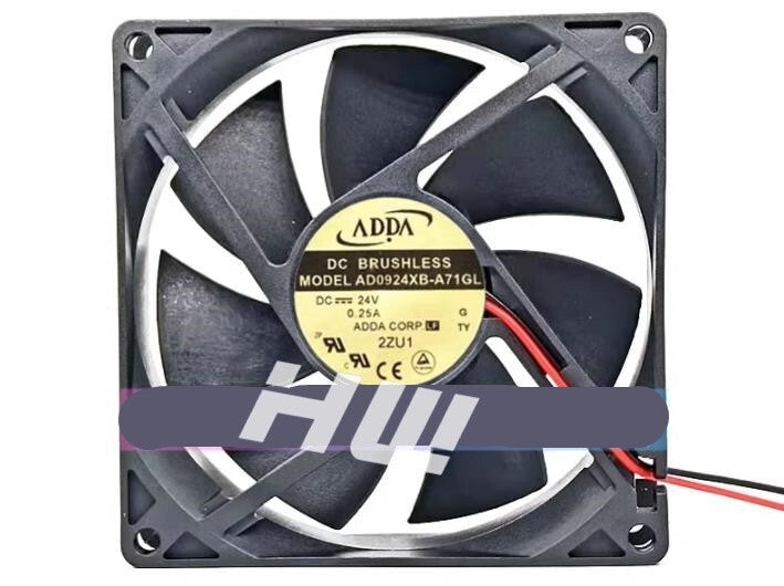 1PC    AD0924XB-A71GL 24V 0.25A 2-wire 9cm 9025  Inverter Cooling Fan