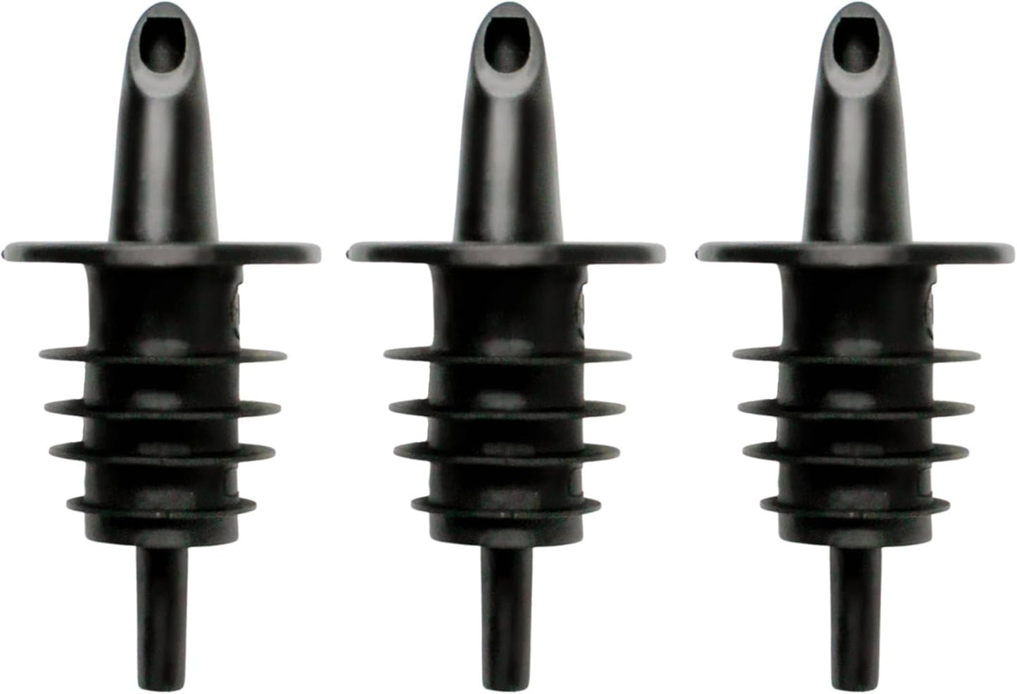 3-Pack Syrup Pour Spouts, Precise Control for Snow Cone, Drink Flavor Bottles