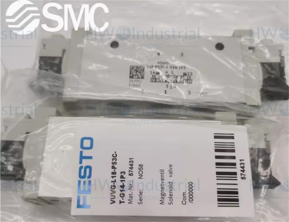 1/Piece  FESTO Solenoid Valve VUVG-L18-P53C-T-G14-1P3 574431