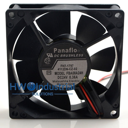 1PC Panaflo 8CM FBA08A24H 24V 0.36A Chassis Large Air Cooling Fan