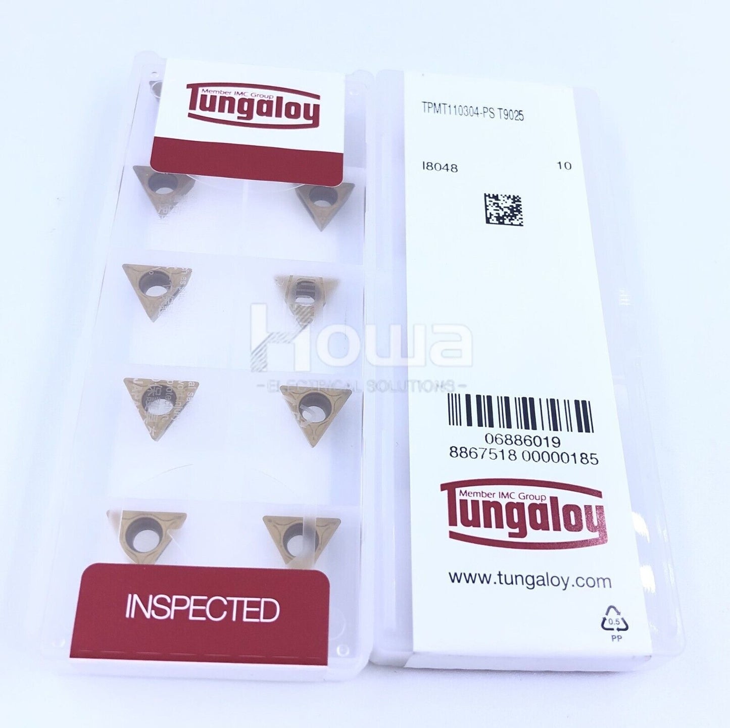 10Pcs/BOX Tungaloy TPMT110304-PS T9025 CNC Carbide Inserts Turning Blade