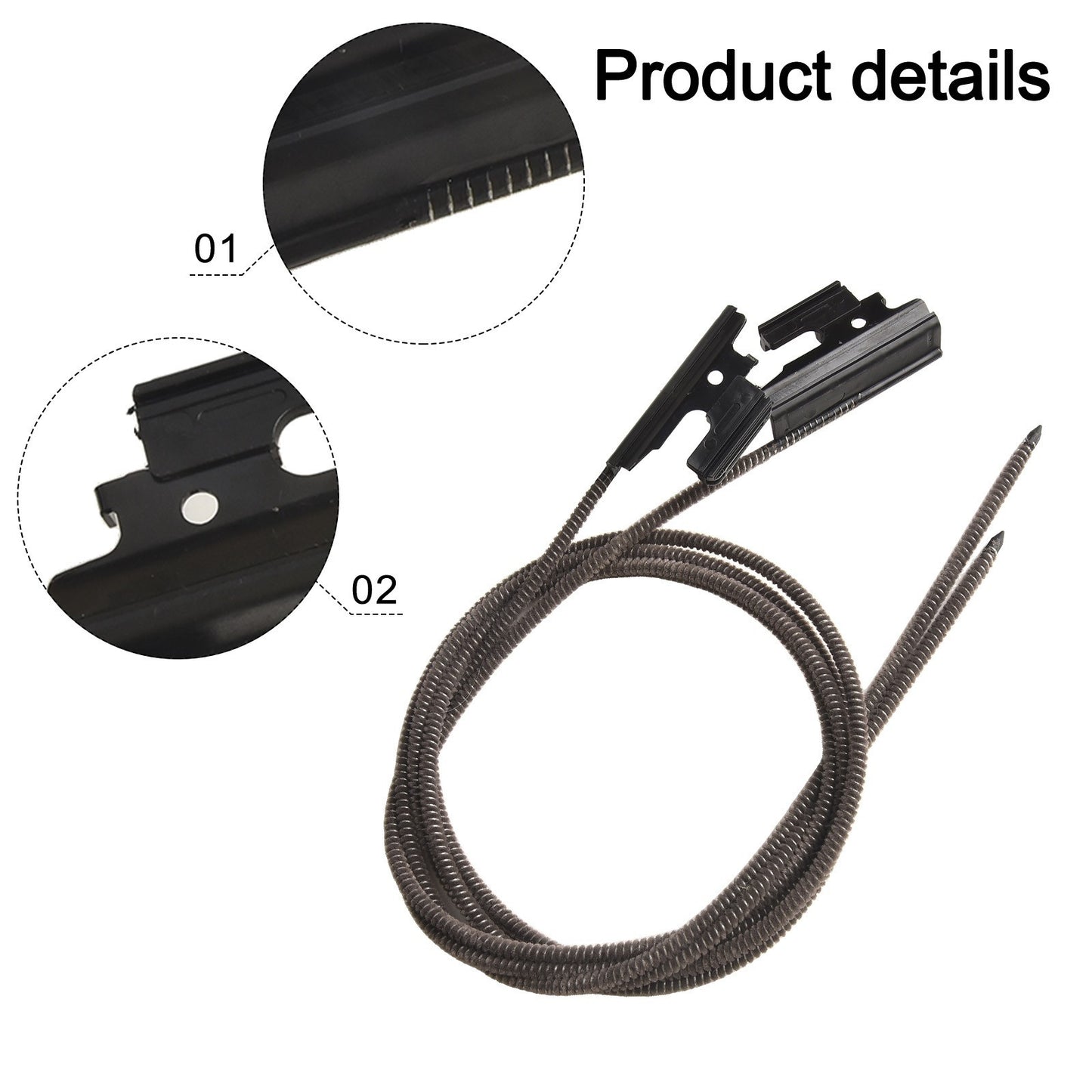 Black Sunroof Glass Cables for For Bmw For Mini For Cooper F55 56 & 60 2 Pack