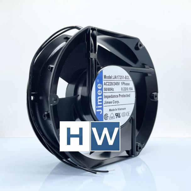 1PC JA17251-B2L 2-wire 220-240V 0.22/0.19A 172*51 Axial Flow Cooling Fan