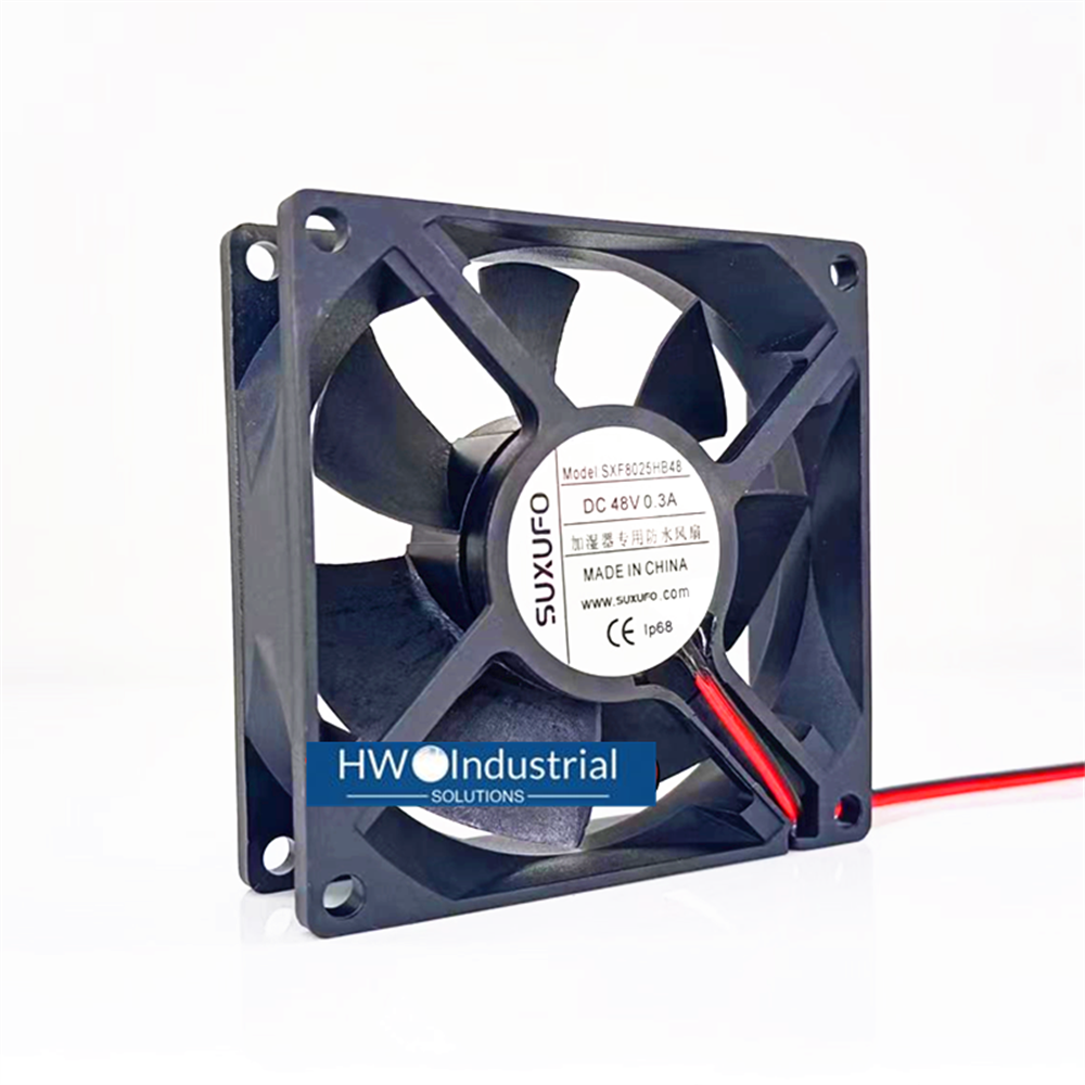 1/piece  SUXUFO SXF8025HB48 48V 8CM Humidifier IP68 Cooling Fan