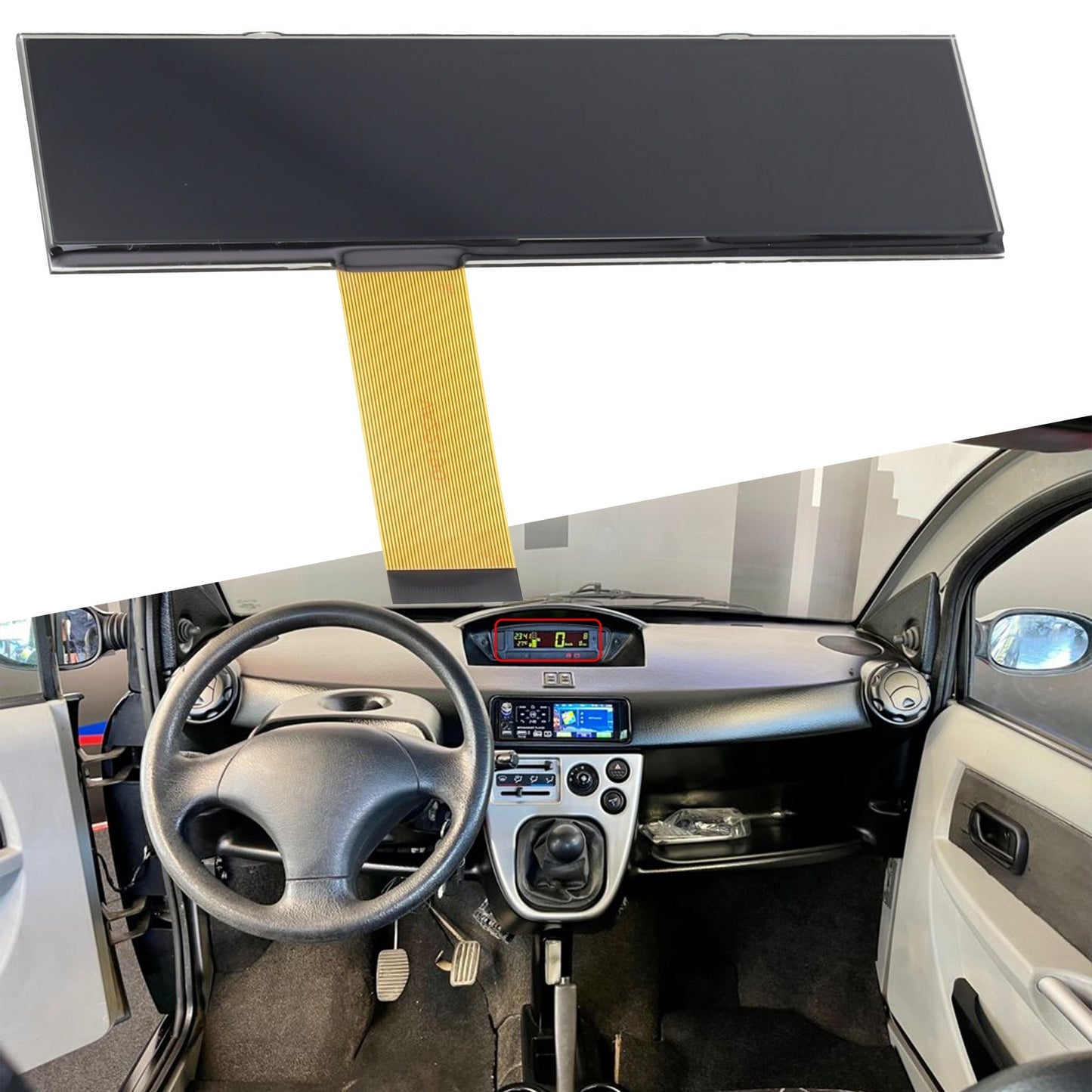 Easy Installation Display for Microcar MC1/MC2/M Go and Ligier X Too JS28