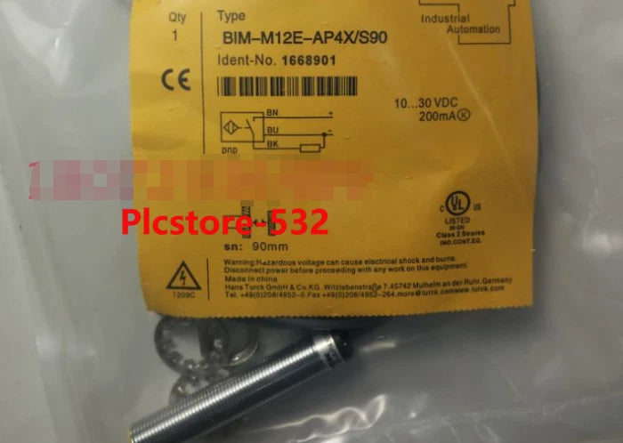 Turck BIM-M12E-AP4X/S90 Proximity Switch #P