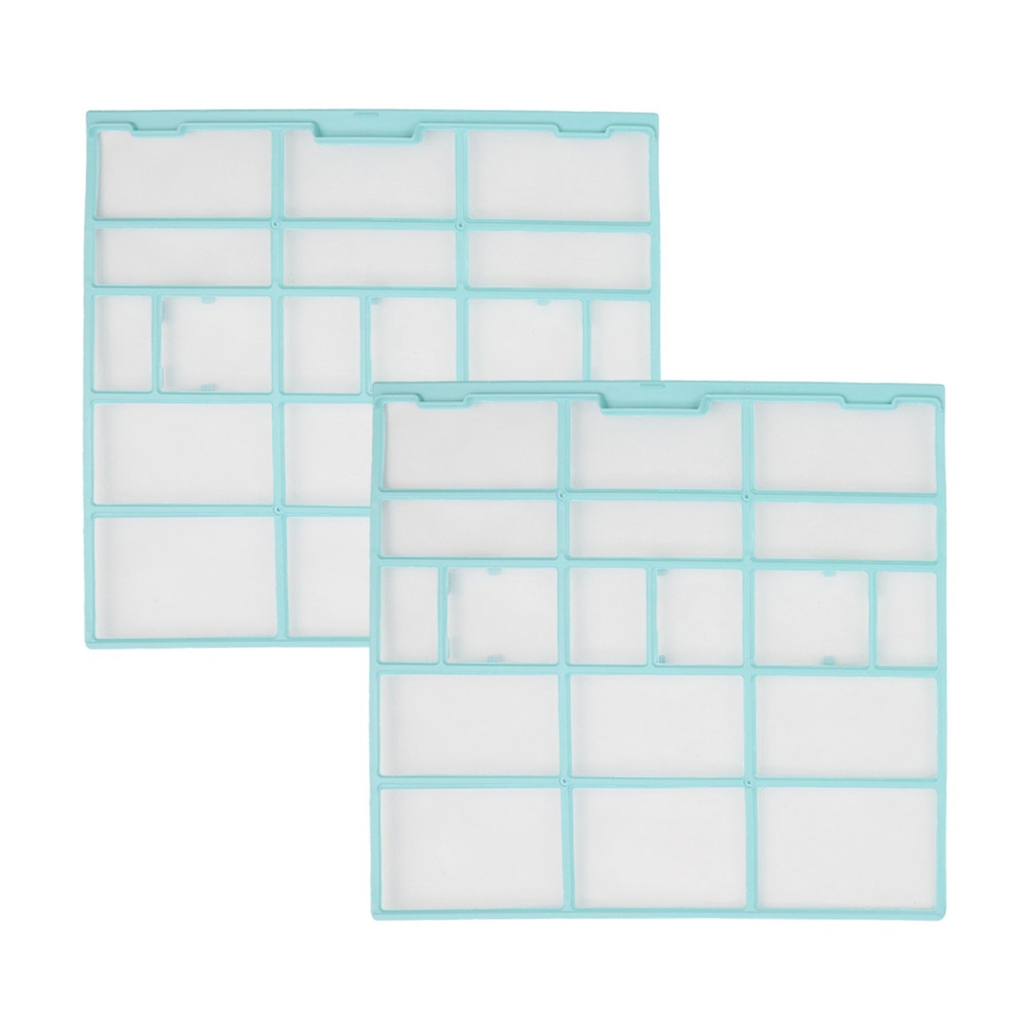 Indoor Unit Air Conditioner Accessories 2pcs Dust Screens for Dust Control