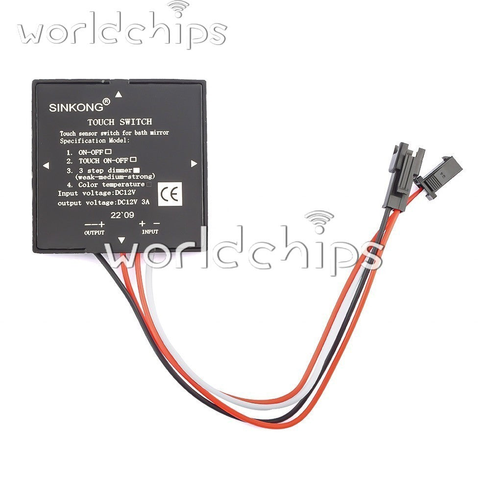 5~10* DC5-12V Touch Light Lamp Dimmer Switch Control Module For LED Mirror light