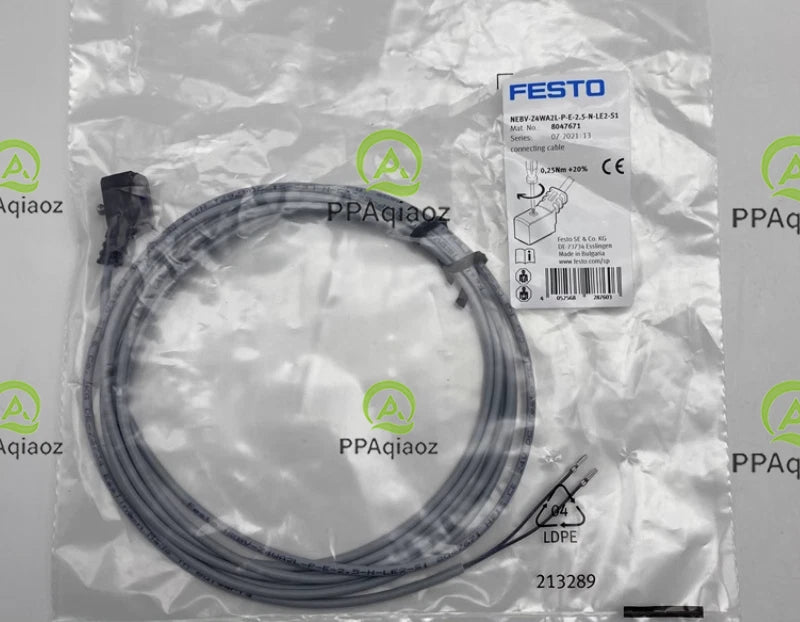 1PC  FESTO NEBV-Z4WA2L-P-E-2.5-N-LE2-S1 8047671 Free Shipping