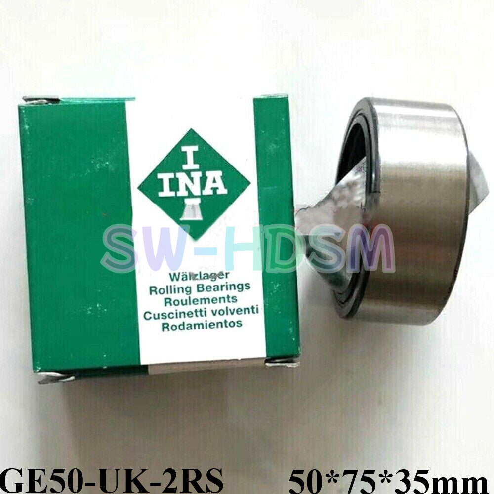 1PCS  For INA Joint Bearing 50*75*35mm GE50-UK-2RS GE50UK-2RS freight free
