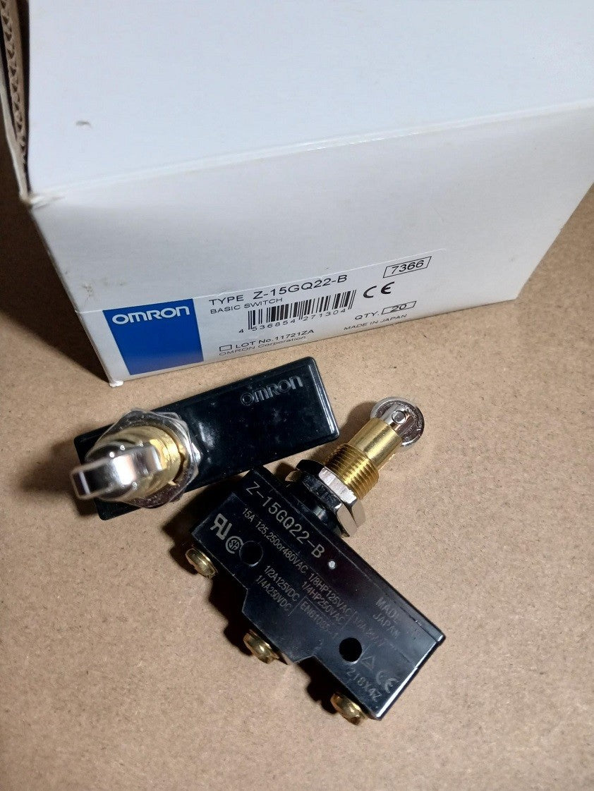 Lot of 18pcs OMRON Basic Limit Switch Z-15GQ22-B Z15GQ22B  free ship